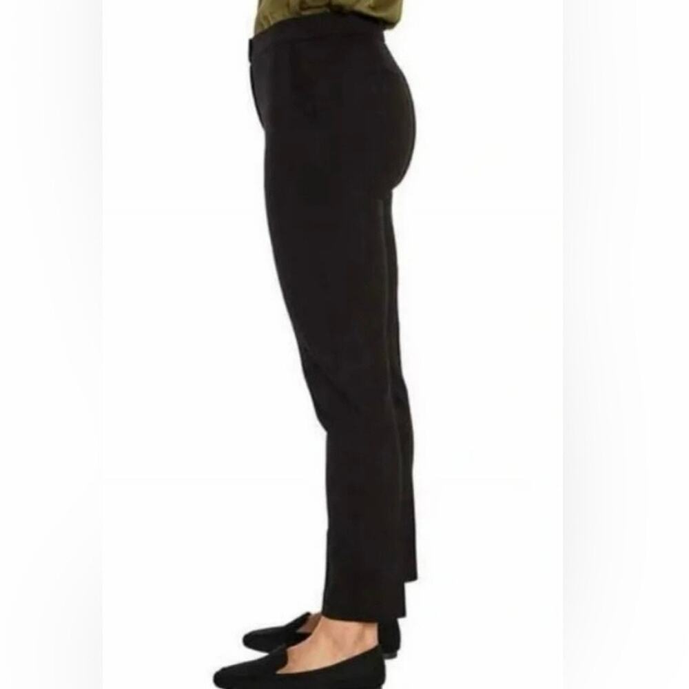 Banana Republic Pont Knit Pant Womens Size 14 Black High Rise Stretch Minimalist - Picture 3 of 15
